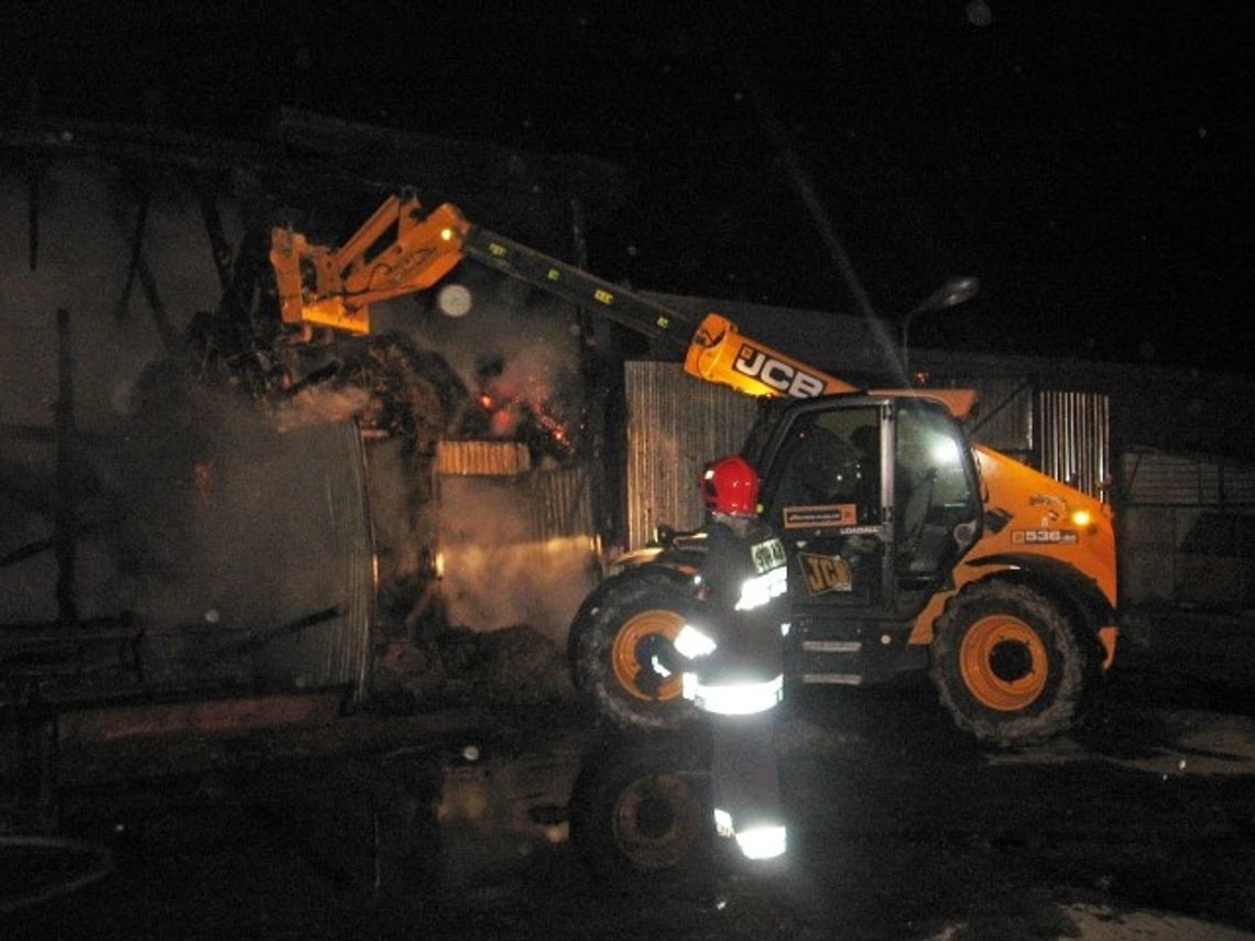 Stodoła w ogniu Stodoła w ogniu