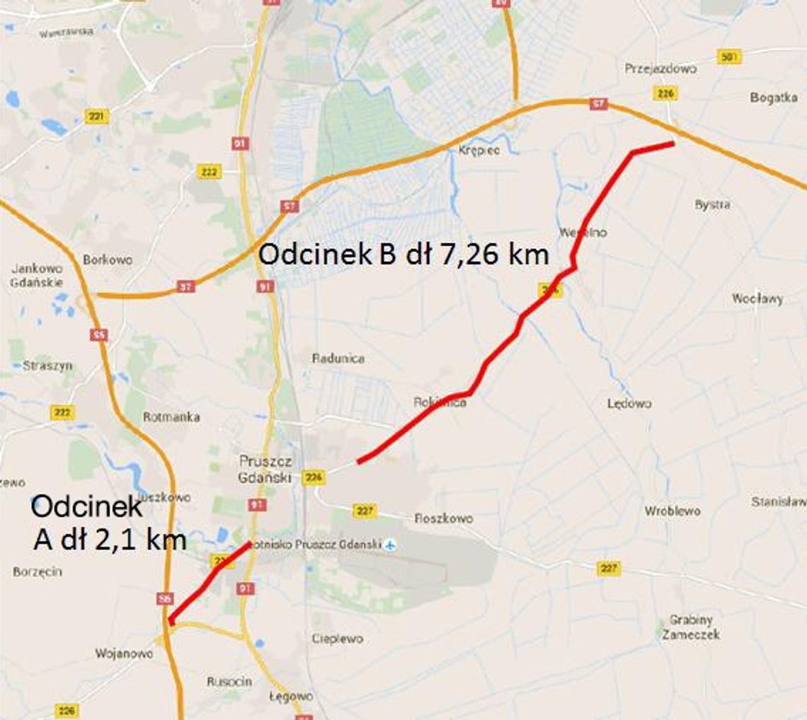 STRABAG rozbuduje drogę w Pruszczu Gdańskim