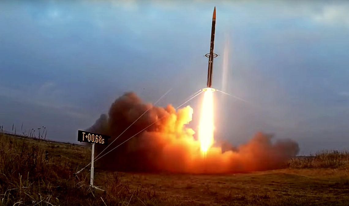 Stratosferyczna próba rakiety Bigos 4 udana