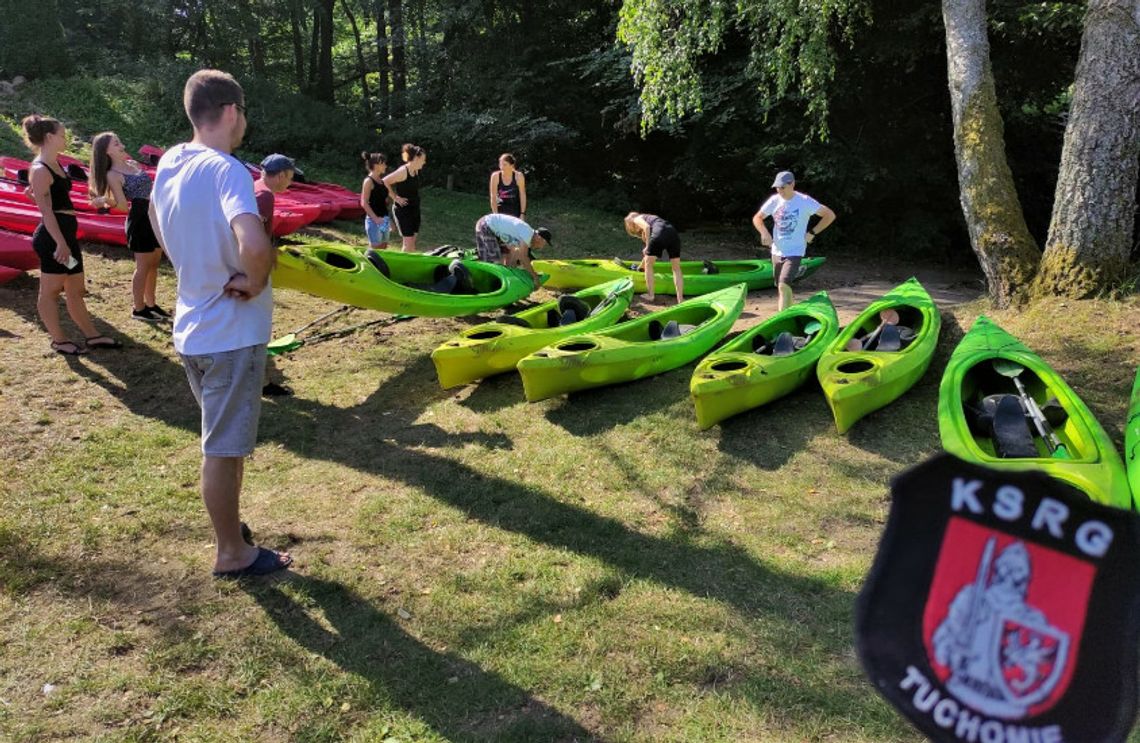 Strażacki rodzinny spływ kajakowy OSP Tuchomie – 15.08.2022 r.