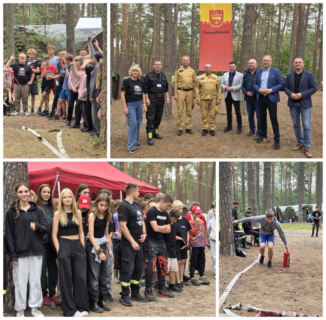 Strażackie wakacje pełne pasji i nauki. 26. edycja obozu OSP w Skrzyni