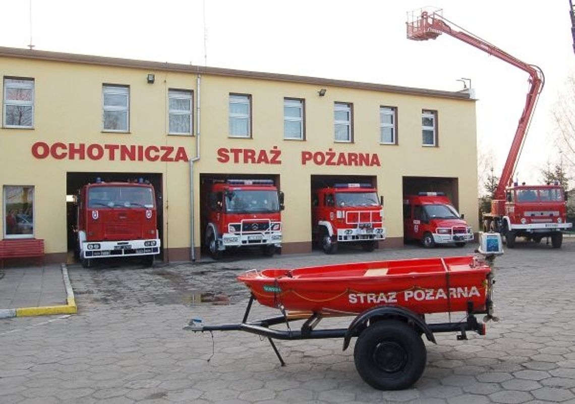 Strażacy zbierają na dłuższą drabinę 