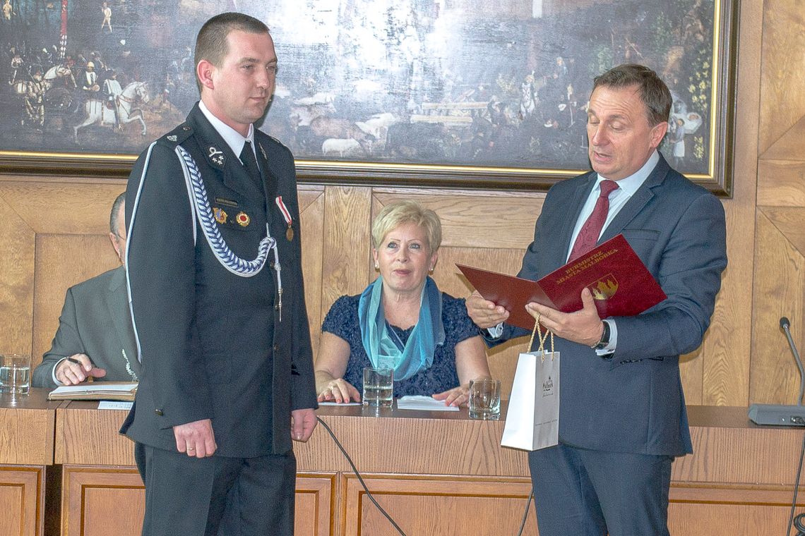 Strażak ochotnik uratował malborczyka Strażak ochotnik uratował malborczyka