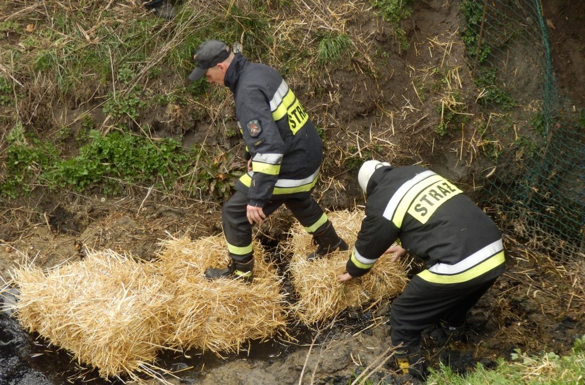 Substancja ropopochodna w kanale. Policja szuka sprawcy Substancja ropopochodna w kanale. Policja szuka sprawcy