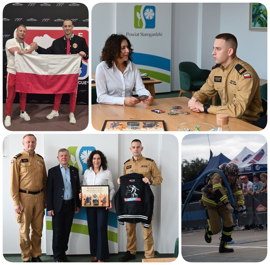 Sukces strażaka z Powiatu Starogardzkiego na mistrzostwach świata w USA