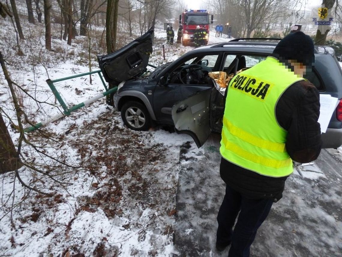 Szlaban przebił samochód i zabił kierowcę