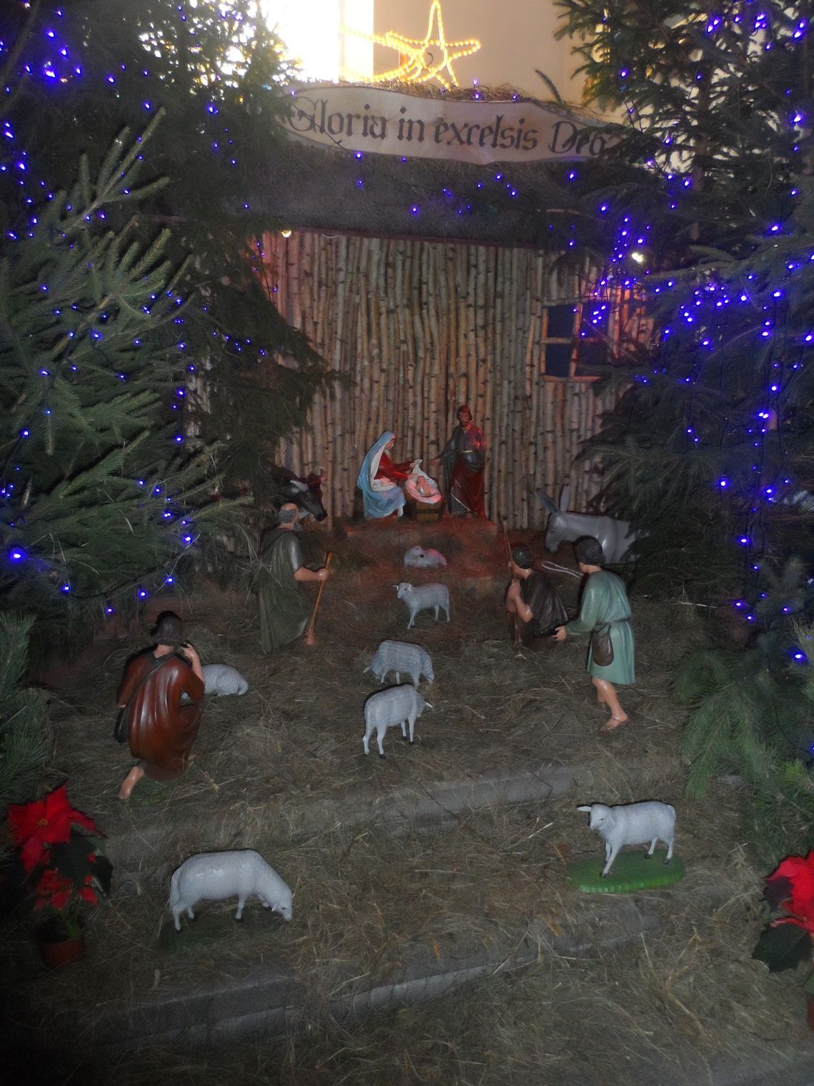 Szopka bożonarodzeniowa w kościele św. Mateusza Szopka bożonarodzeniowa w kościele św. Mateusza