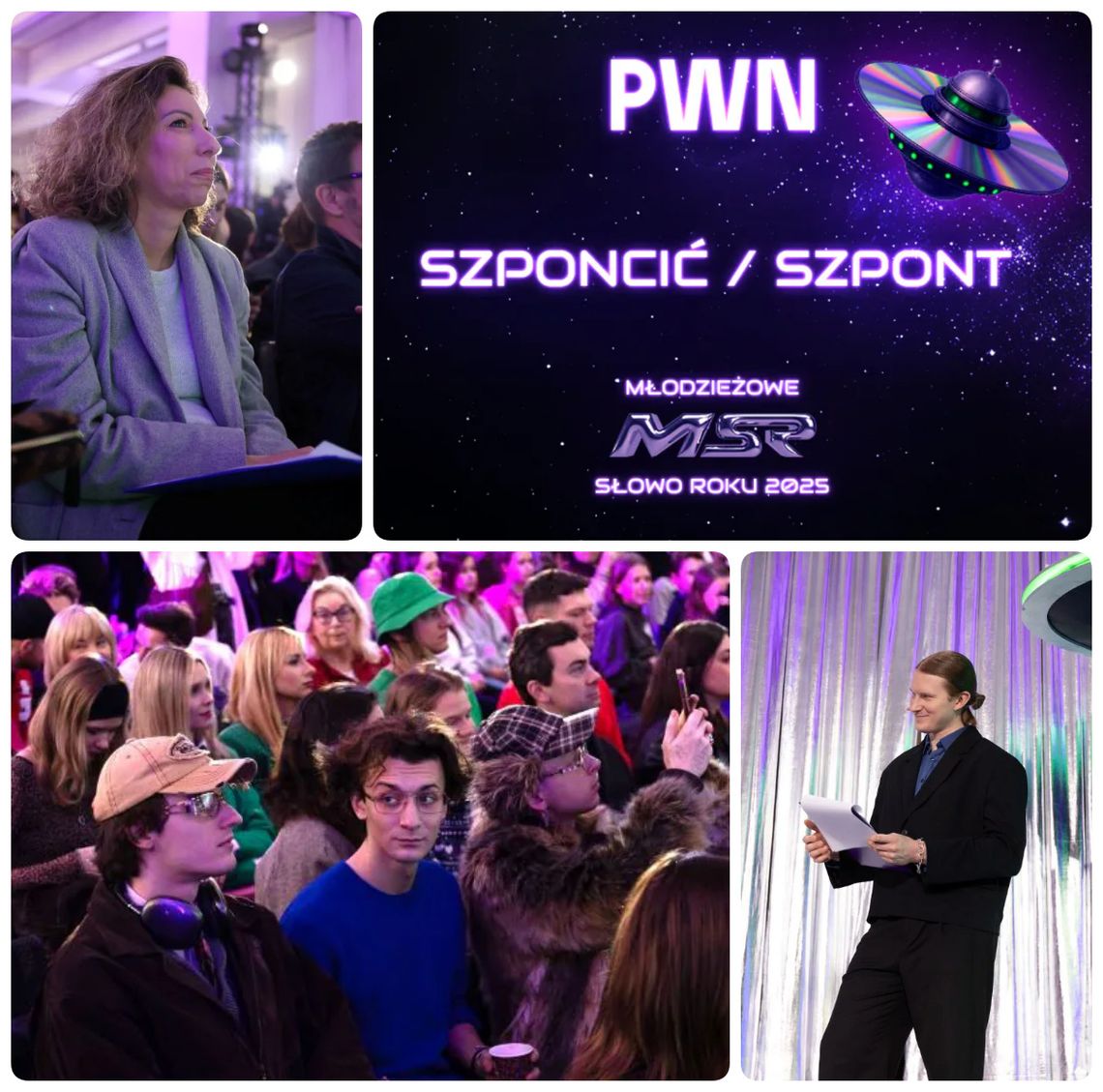 Szponcić - Młodzieżowe Słowo Roku 2025 wybrane!