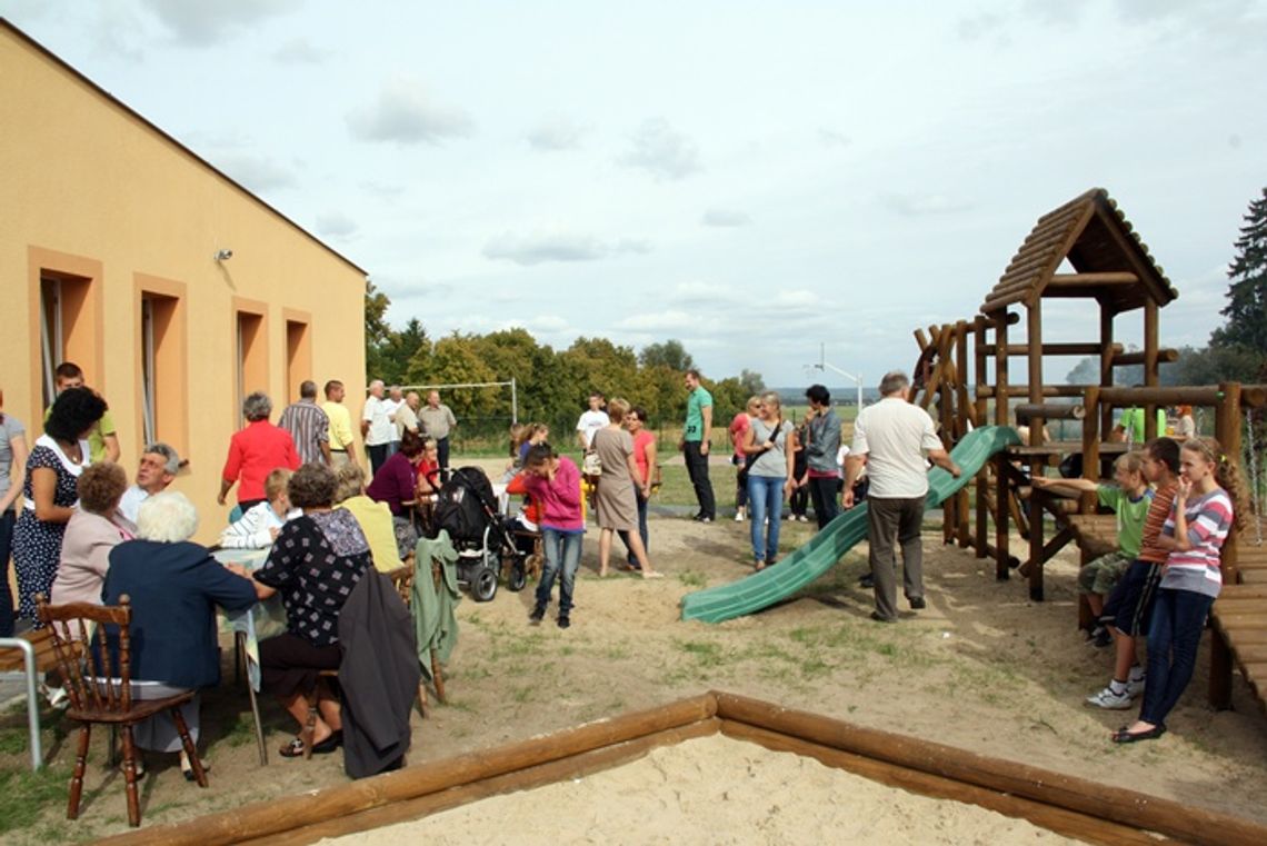 Szprudowo z wyremontowaną świetlicą Szprudowo z wyremontowaną świetlicą