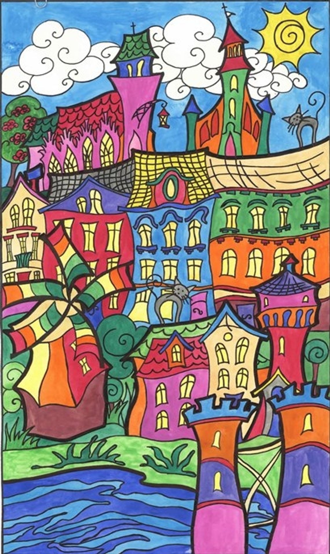 Tak wyglądać będzie ściana jednego z tczewskich bloków Tak wyglądać będzie ściana jednego z tczewskich bloków