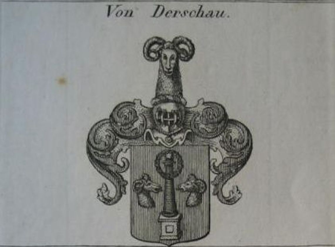 Tczew, rodzina von Derschau i… nazwy innych miejscowości
