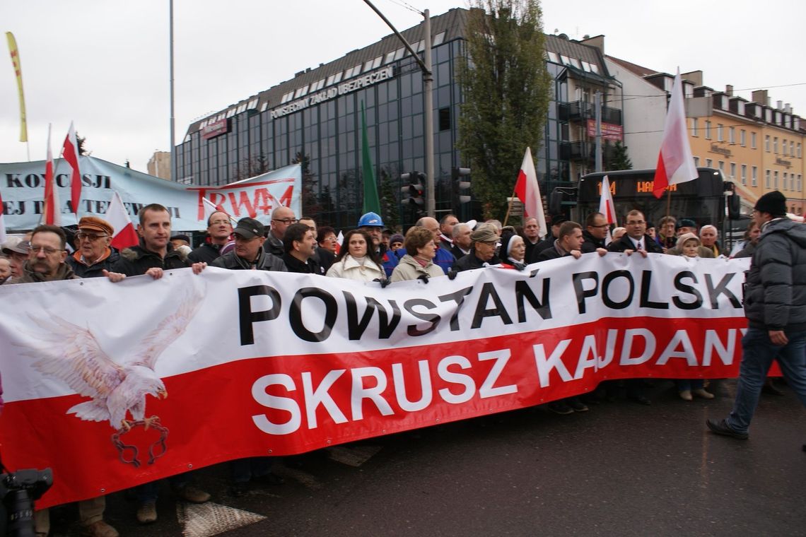Tczewianie w Marszu Pomorskim - Powstań Polsko