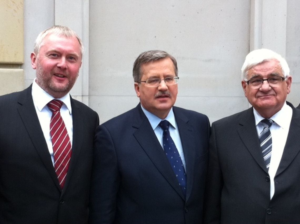 Tczewscy samorządowcy na spotkaniu z prezydentem Tczewscy samorządowcy na spotkaniu z prezydentem