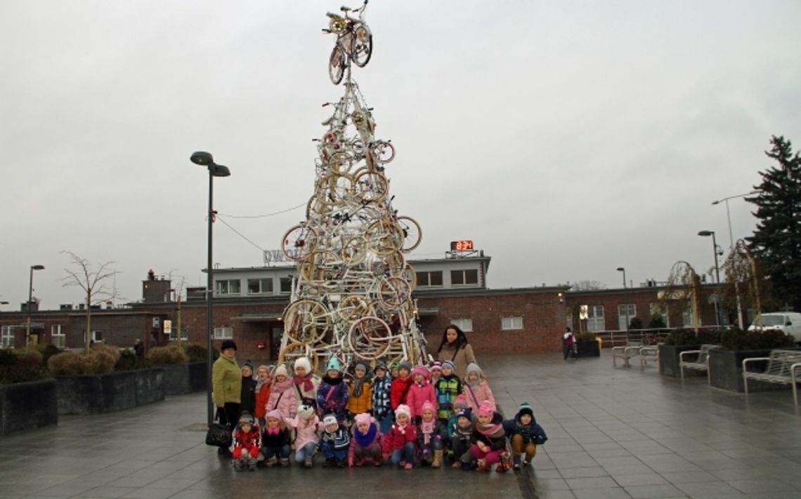 Tczewska rowerowa choinka już na „węźle” Tczewska rowerowa choinka już na „węźle”