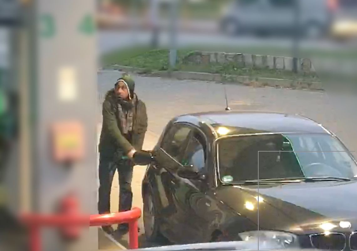 Ten mężczyzna okradł kilka stacji paliw. Policja prosi o pomoc w ustaleniu tożsamości złodzieja