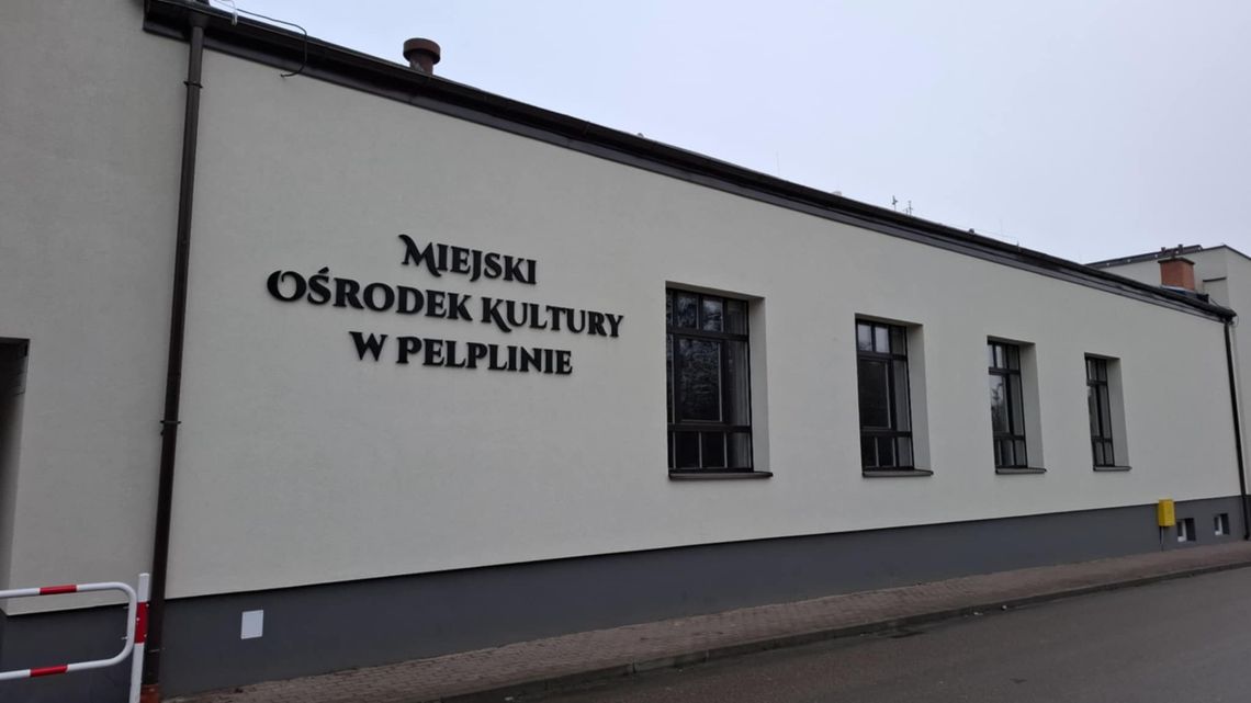 Termomodernizacja Miejskiego Ośrodka Kultury w Pelplinie zakończona Termomodernizacja Miejskiego Ośrodka Kultury w Pelplinie zakończona