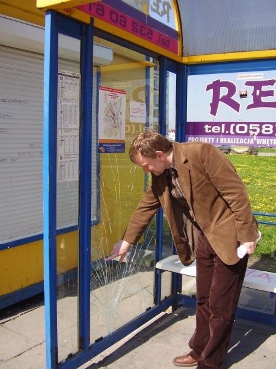 To mnie denerwuje: zdewastowane wiaty w Tczewie To mnie denerwuje: zdewastowane wiaty w Tczewie