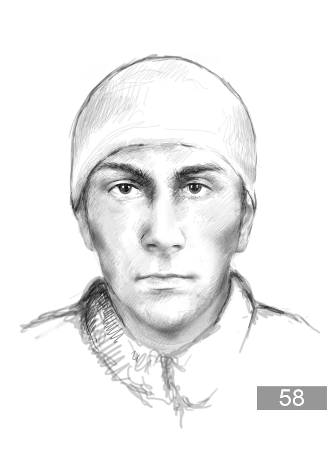 To on napadł z nożem. Widziałeś go?