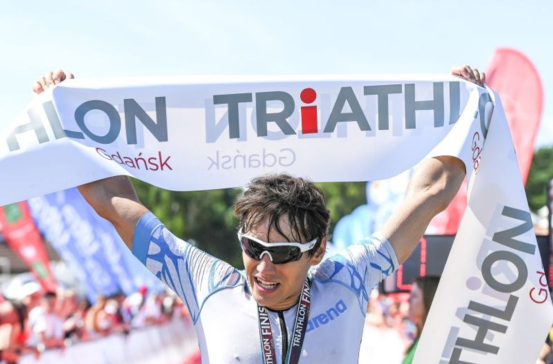 Tomasz Szala zwycięzcą zawodów Triathlon Gdańsk 2019