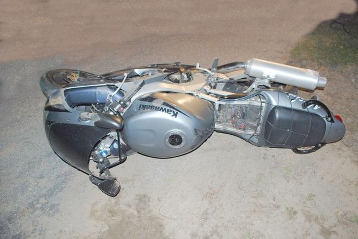 Tragedia na drodze - zginął 20-letni motocyklista Tragedia na drodze - zginął 20-letni motocyklista