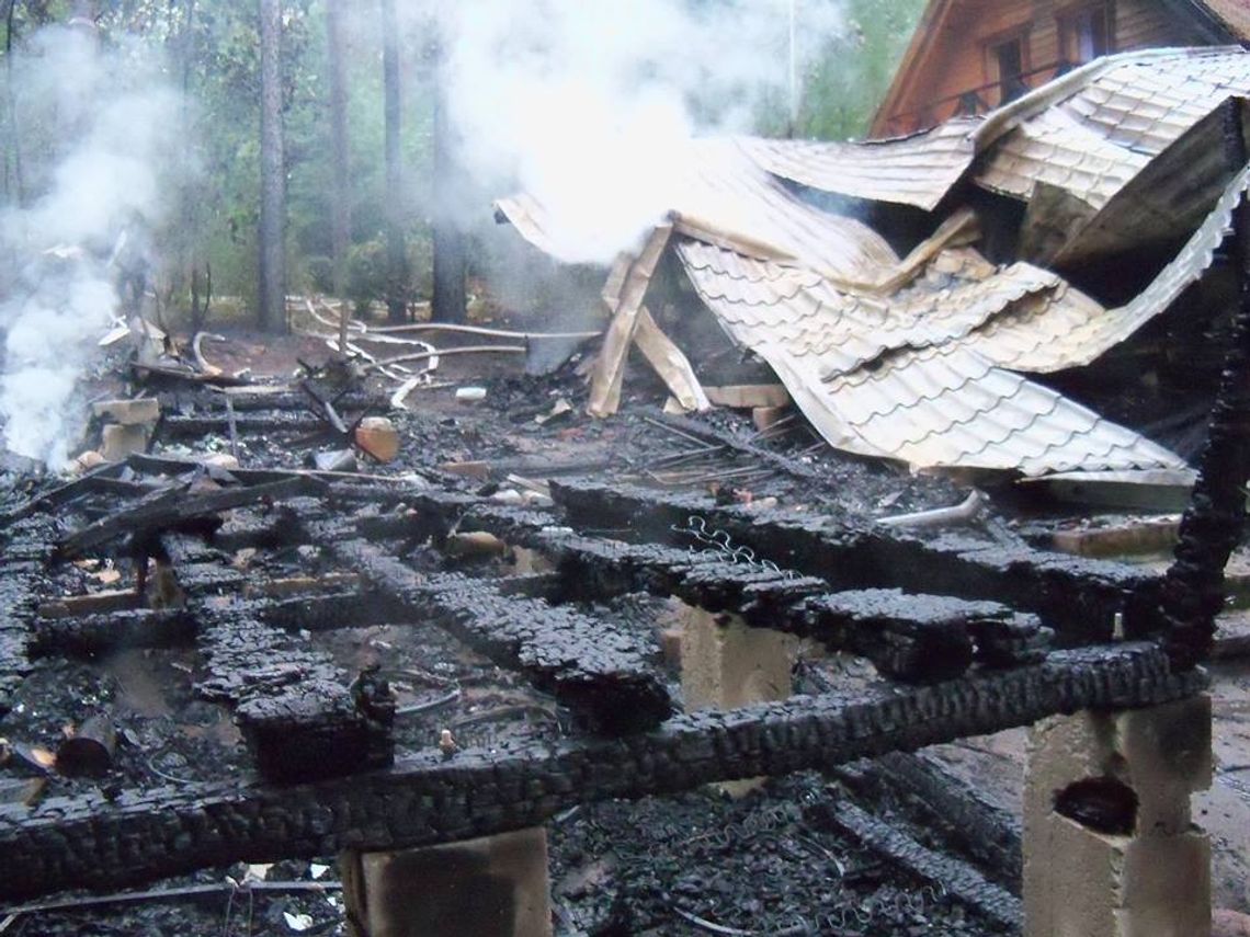 Tragiczny pożar. W domku letniskowym znaleziono ciało kobiety Tragiczny pożar. W domku letniskowym znaleziono ciało kobiety