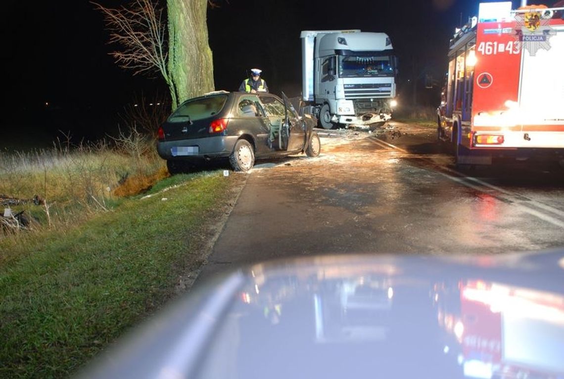 Tragiczny wypadek - w wypadku zginął mężczyzna Tragiczny wypadek - w wypadku zginął mężczyzna