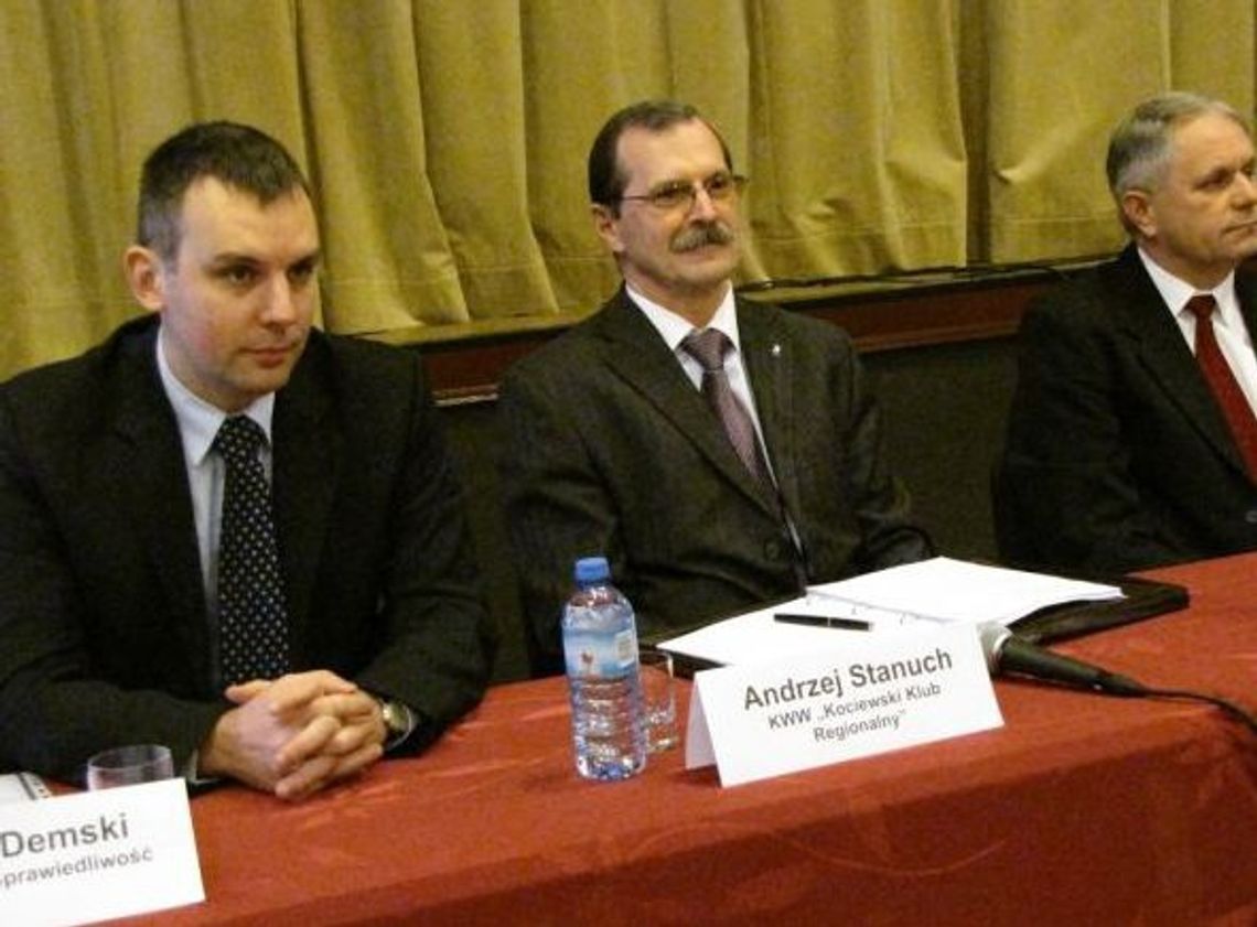 Trójka na fotel burmistrza. Demski przed Stanuchem, a potem Śledź Trójka na fotel burmistrza. Demski przed Stanuchem, a potem Śledź