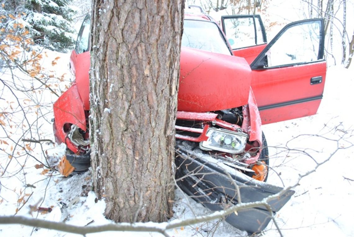 Trudne warunki na drogach - ranni w wypadkach Trudne warunki na drogach - ranni w wypadkach