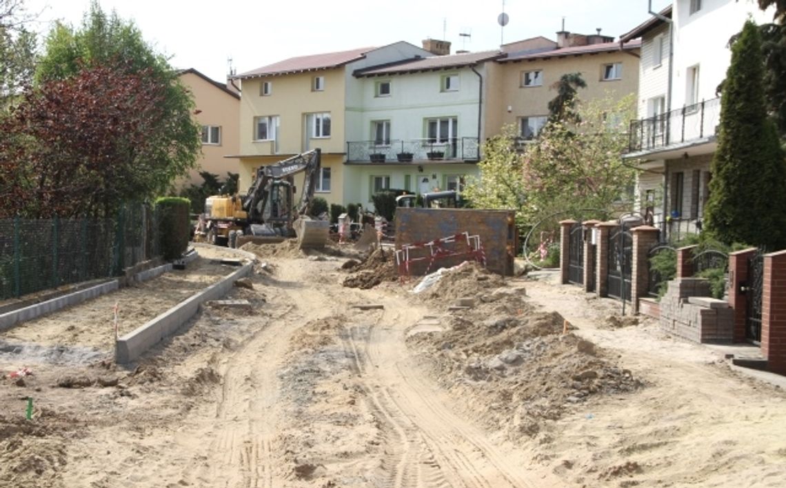 Trwa remont ul. Sychty i Pola, wkrótce Jedności Narodu