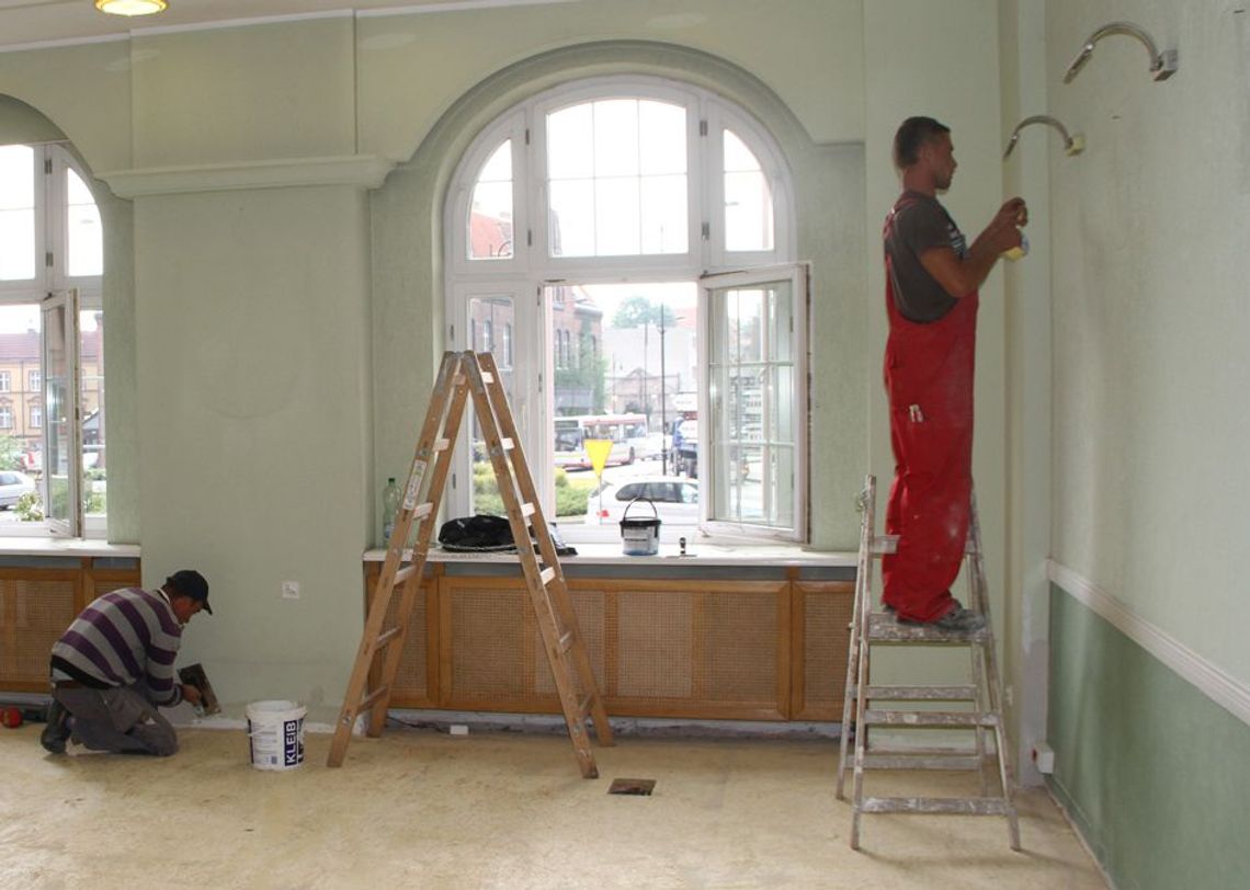 Trwa remont w przyszłej sali ślubów Trwa remont w przyszłej sali ślubów