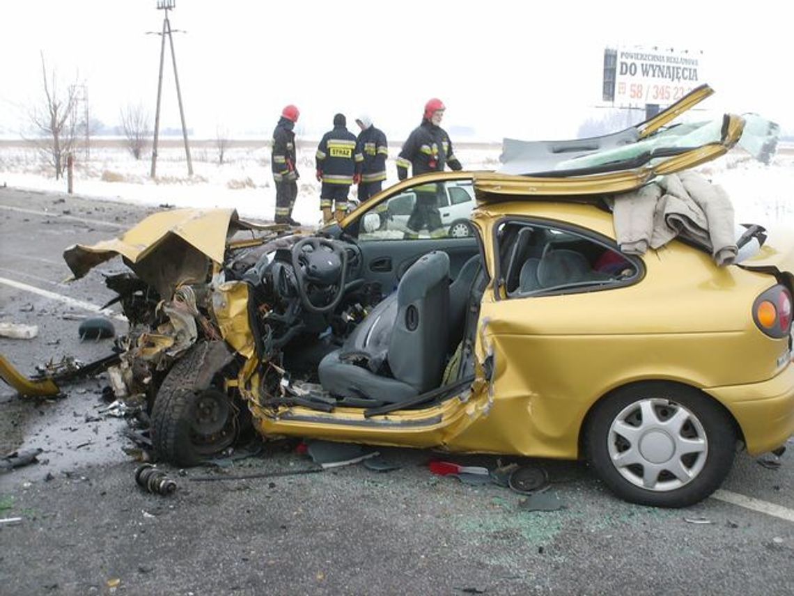 Trzy osoby ranne w zderzeniu trzech aut na krajowej 7