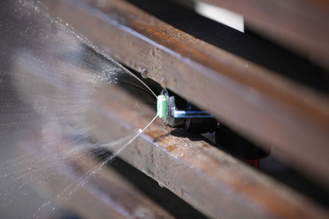 Trzy wodne instalacje na Targu Węglowym