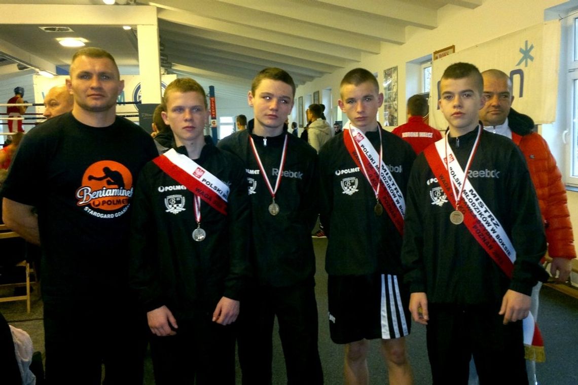 Trzy złota i brąz Trzy złota i brąz