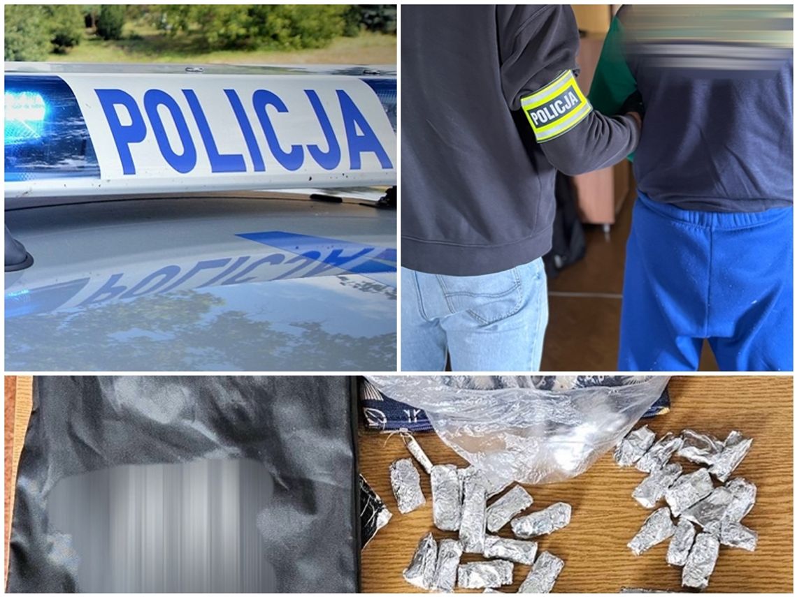 Twarde narkotyki i zatrzymanie 37-latka