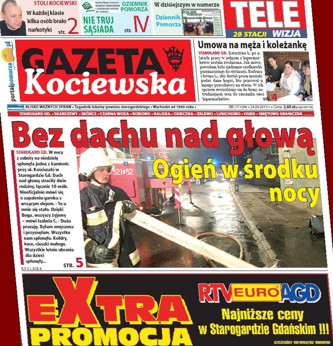 Tylko w Gazecie Kociewskiej! Tylko w Gazecie Kociewskiej!