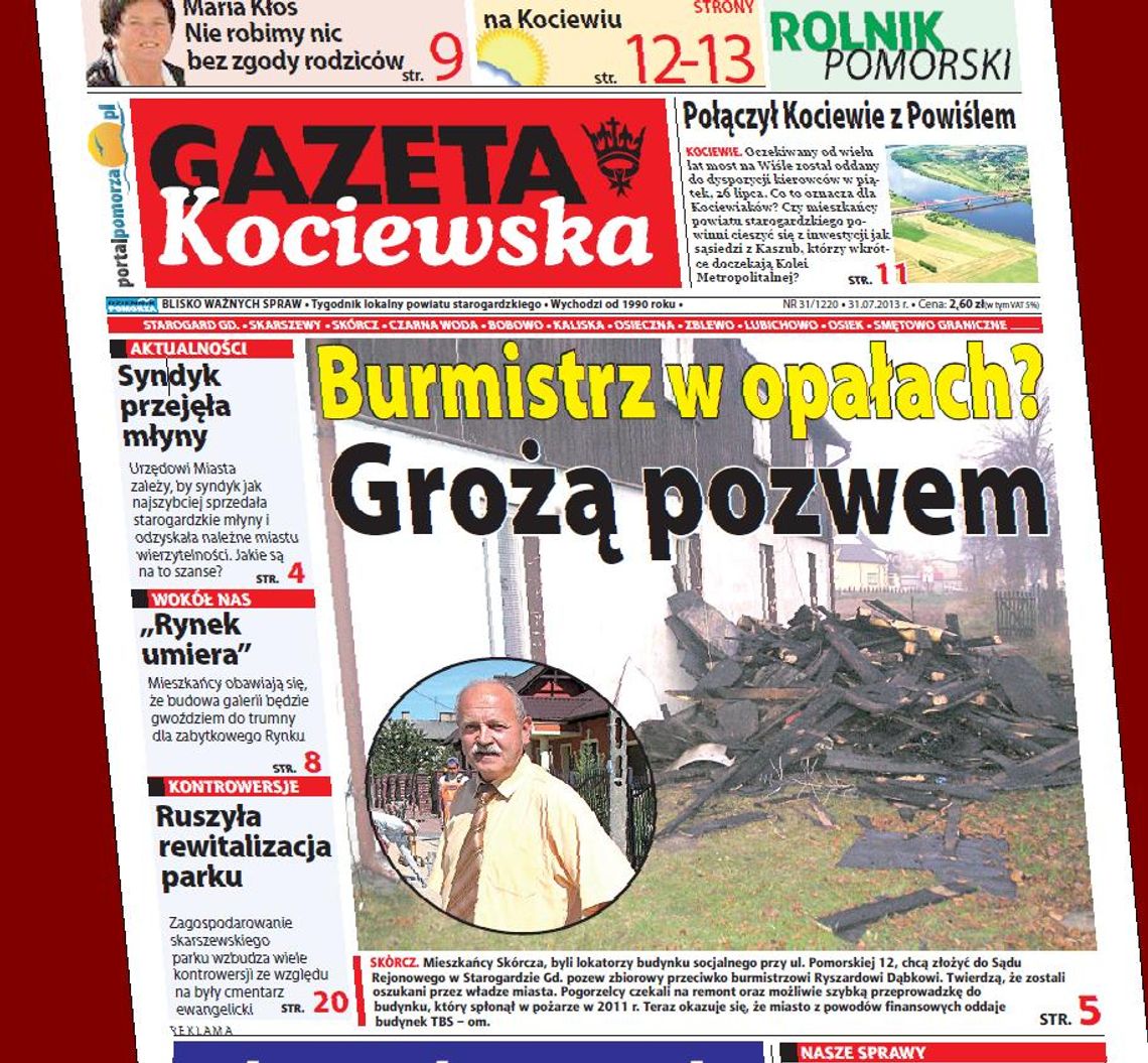 Tylko w Gazecie Kociewskiej! Tylko w Gazecie Kociewskiej!