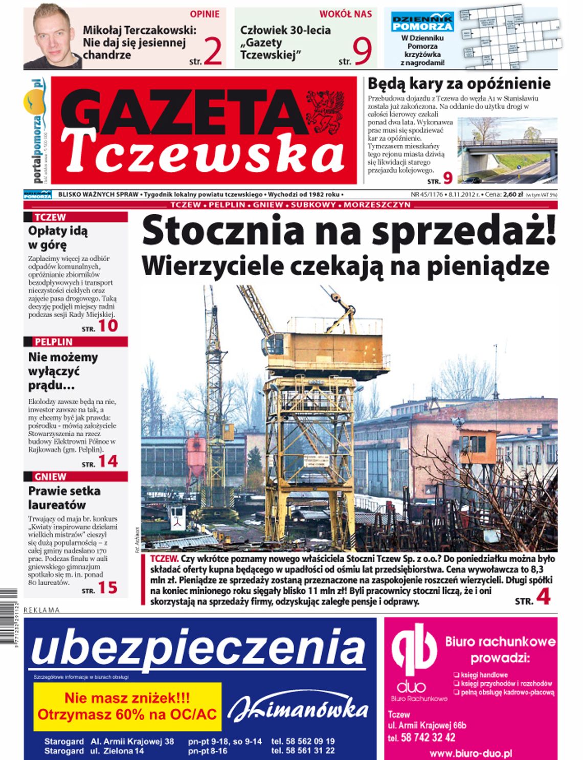 Tylko w „Gazecie Tczewskiej”!