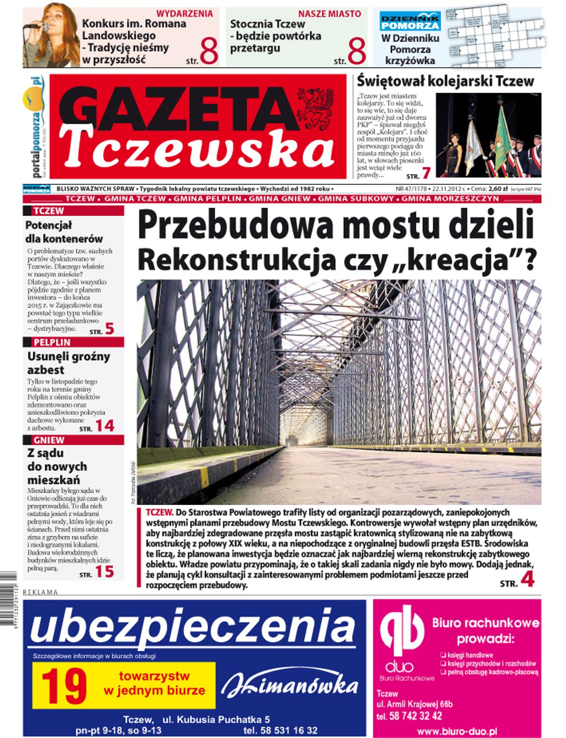 Tylko w „Gazecie Tczewskiej”!