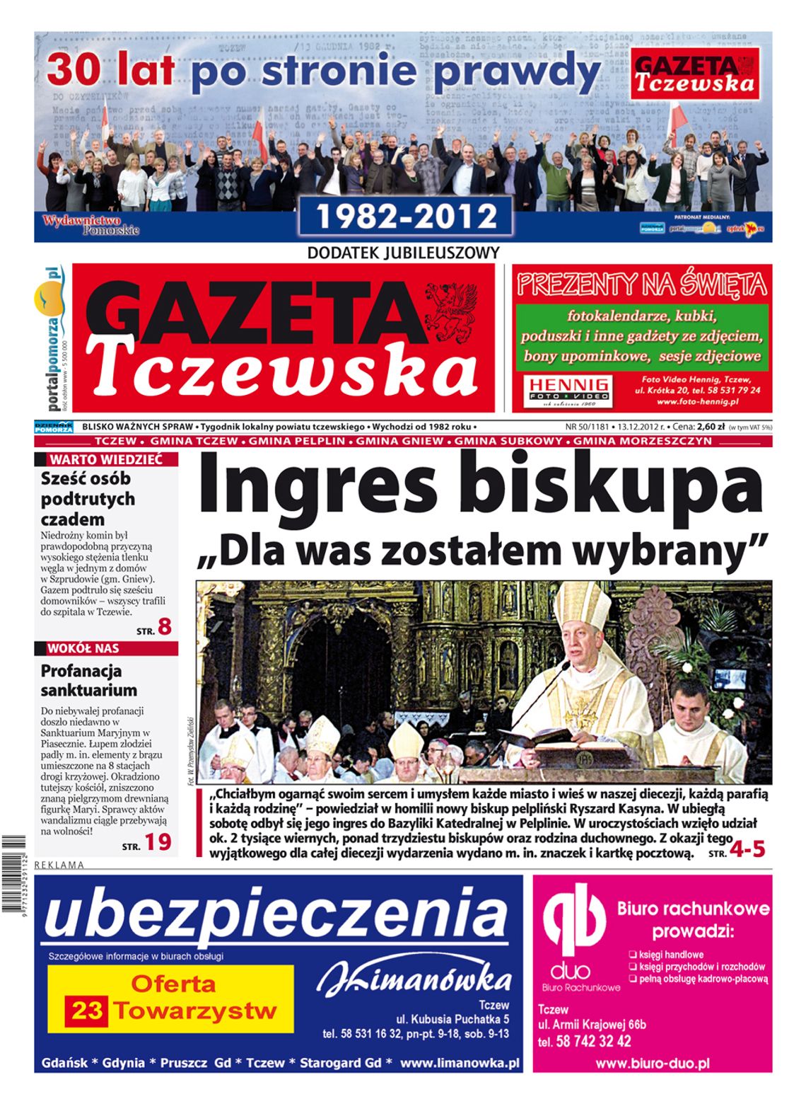 Tylko w „Gazecie Tczewskiej”! Tylko w „Gazecie Tczewskiej”!