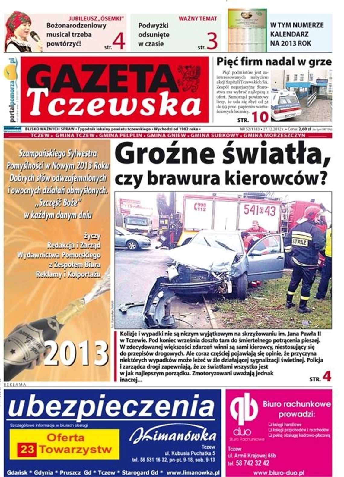 Tylko w „Gazecie Tczewskiej”!