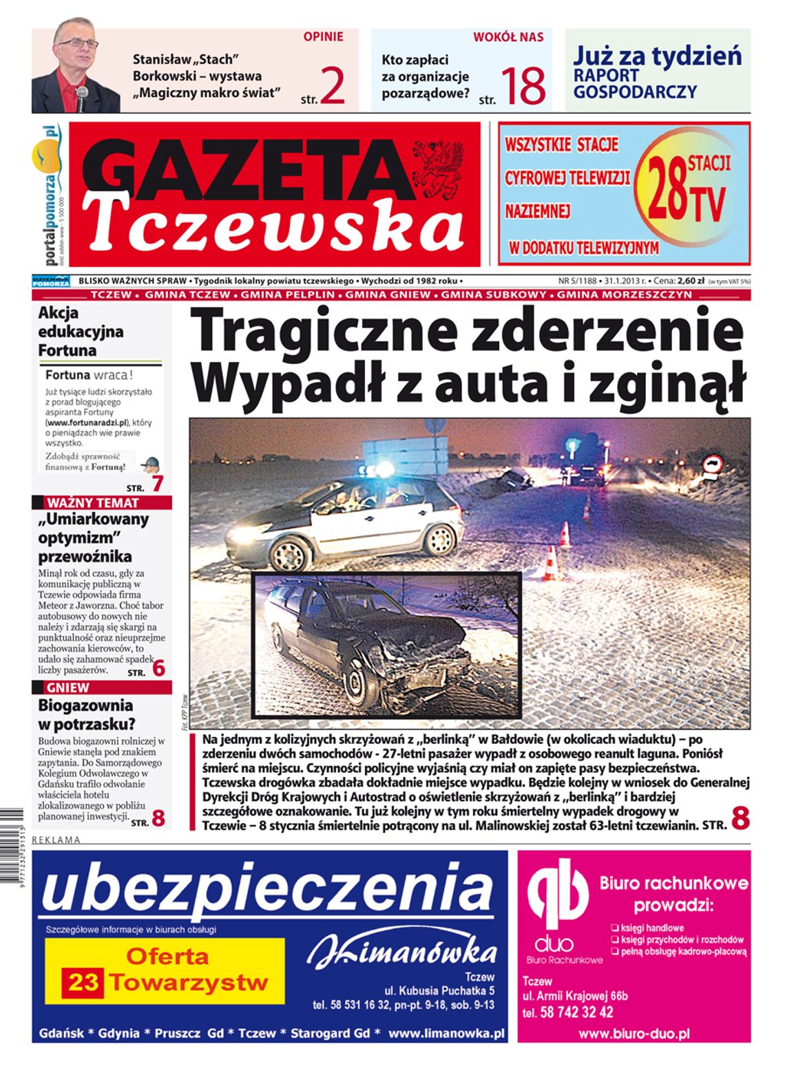 Tylko w „Gazecie Tczewskiej”!