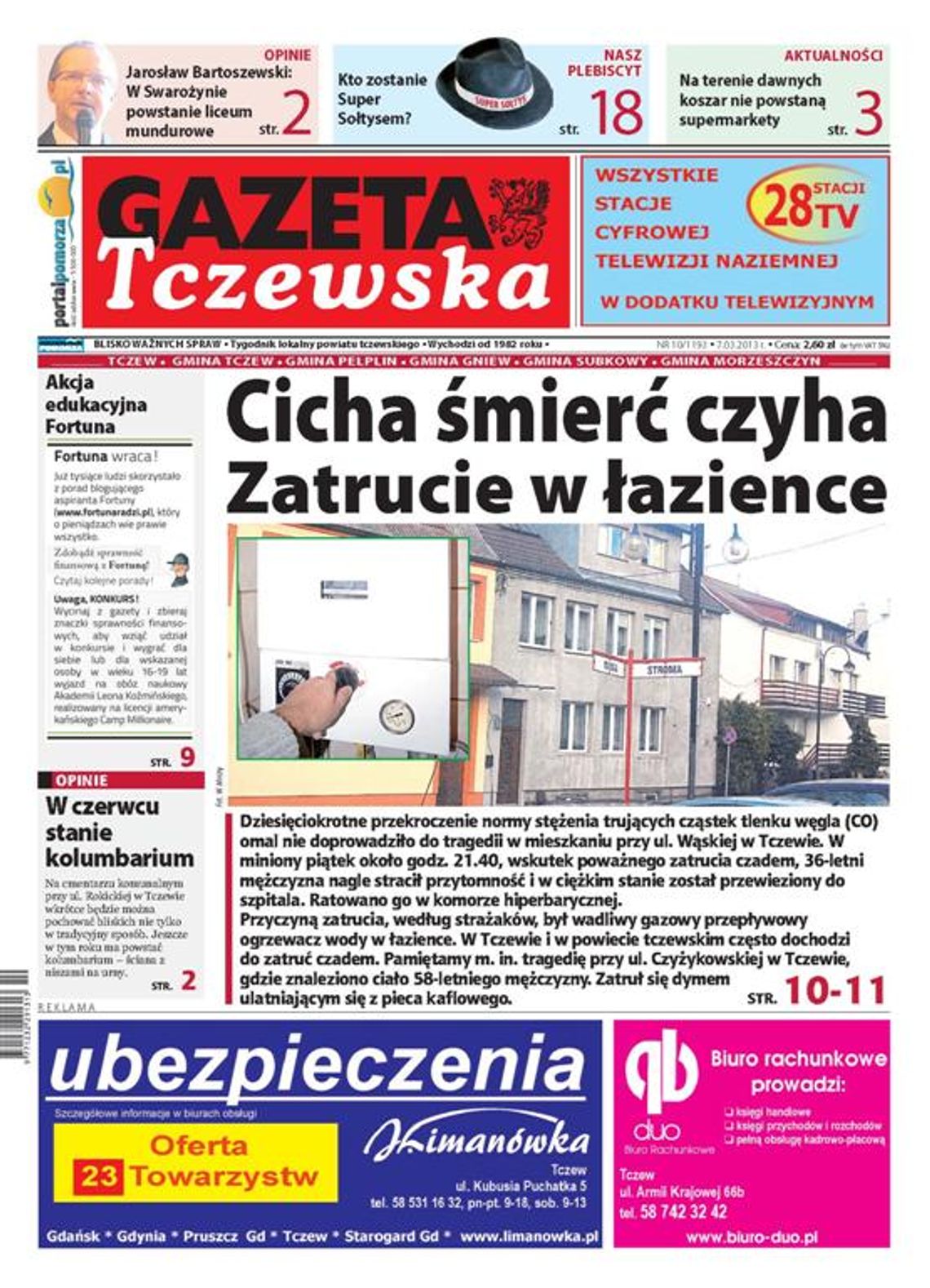 Tylko w „Gazecie Tczewskiej”! Tylko w „Gazecie Tczewskiej”!