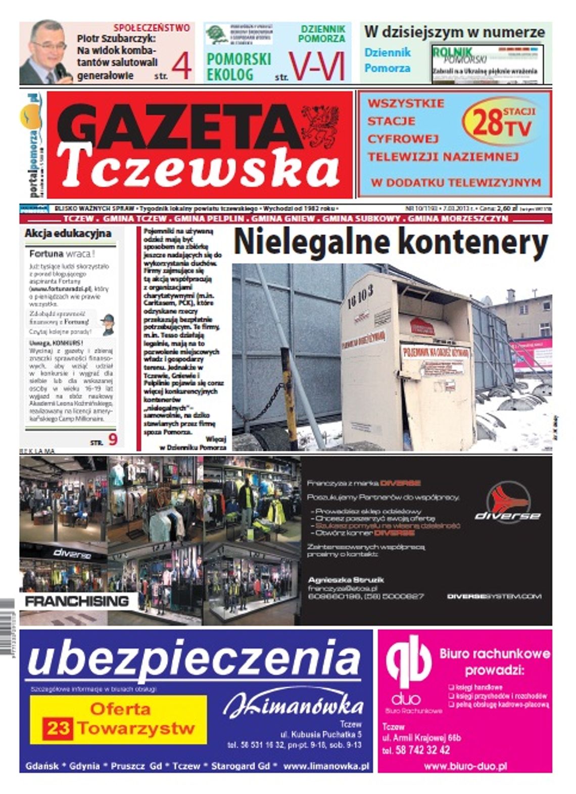 Tylko w „Gazecie Tczewskiej”! Tylko w „Gazecie Tczewskiej”!
