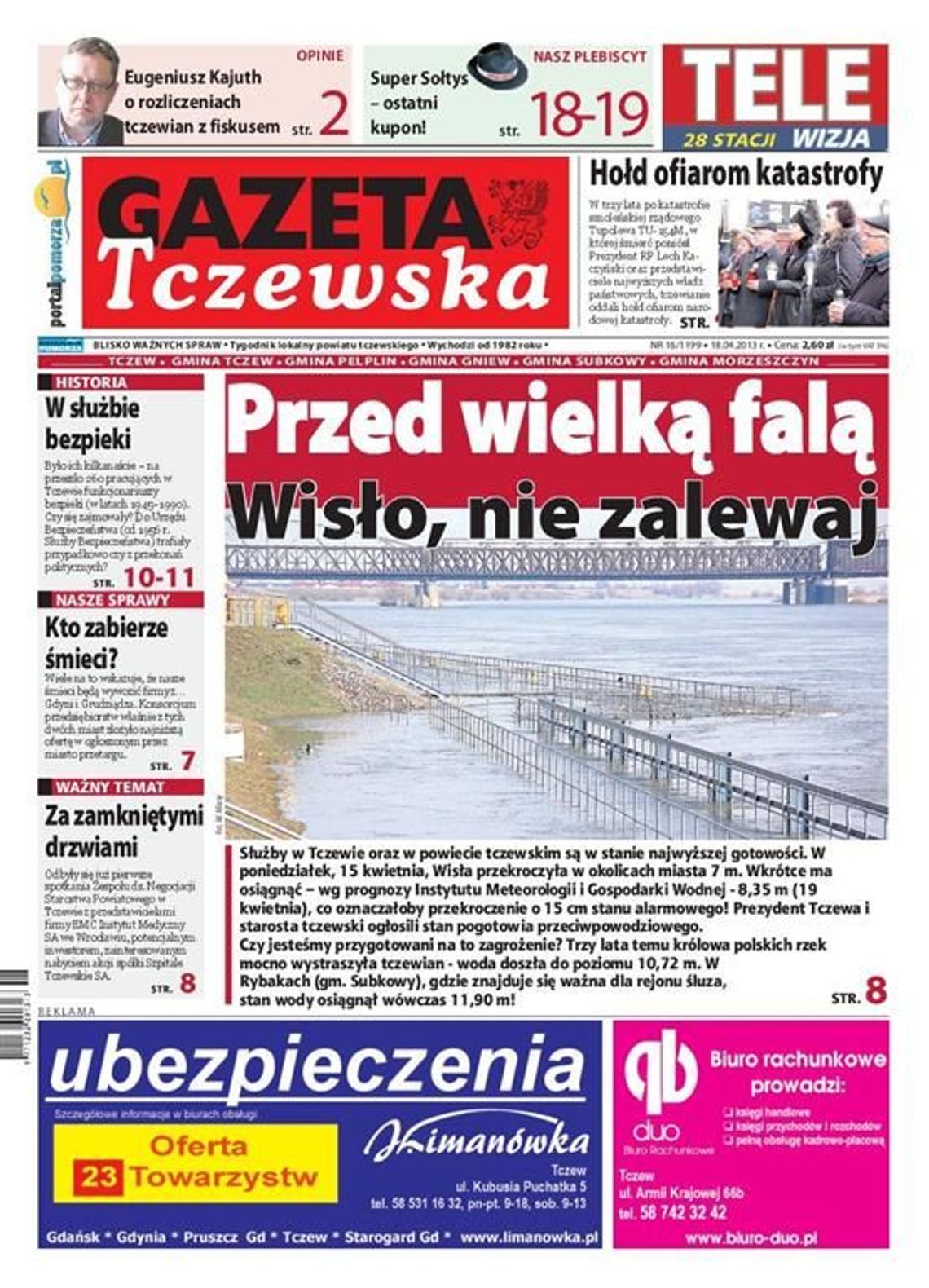 Tylko w „Gazecie Tczewskiej”! Tylko w „Gazecie Tczewskiej”!