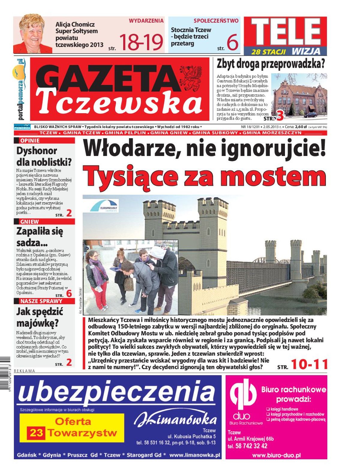 Tylko w „Gazecie Tczewskiej”! Tylko w „Gazecie Tczewskiej”!
