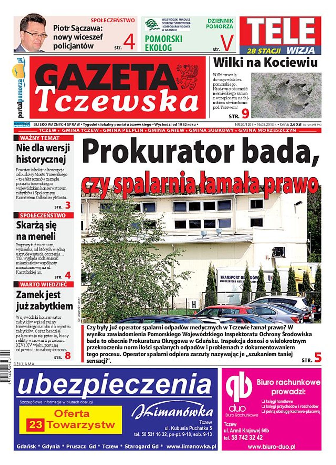 Tylko w „Gazecie Tczewskiej” Tylko w „Gazecie Tczewskiej”