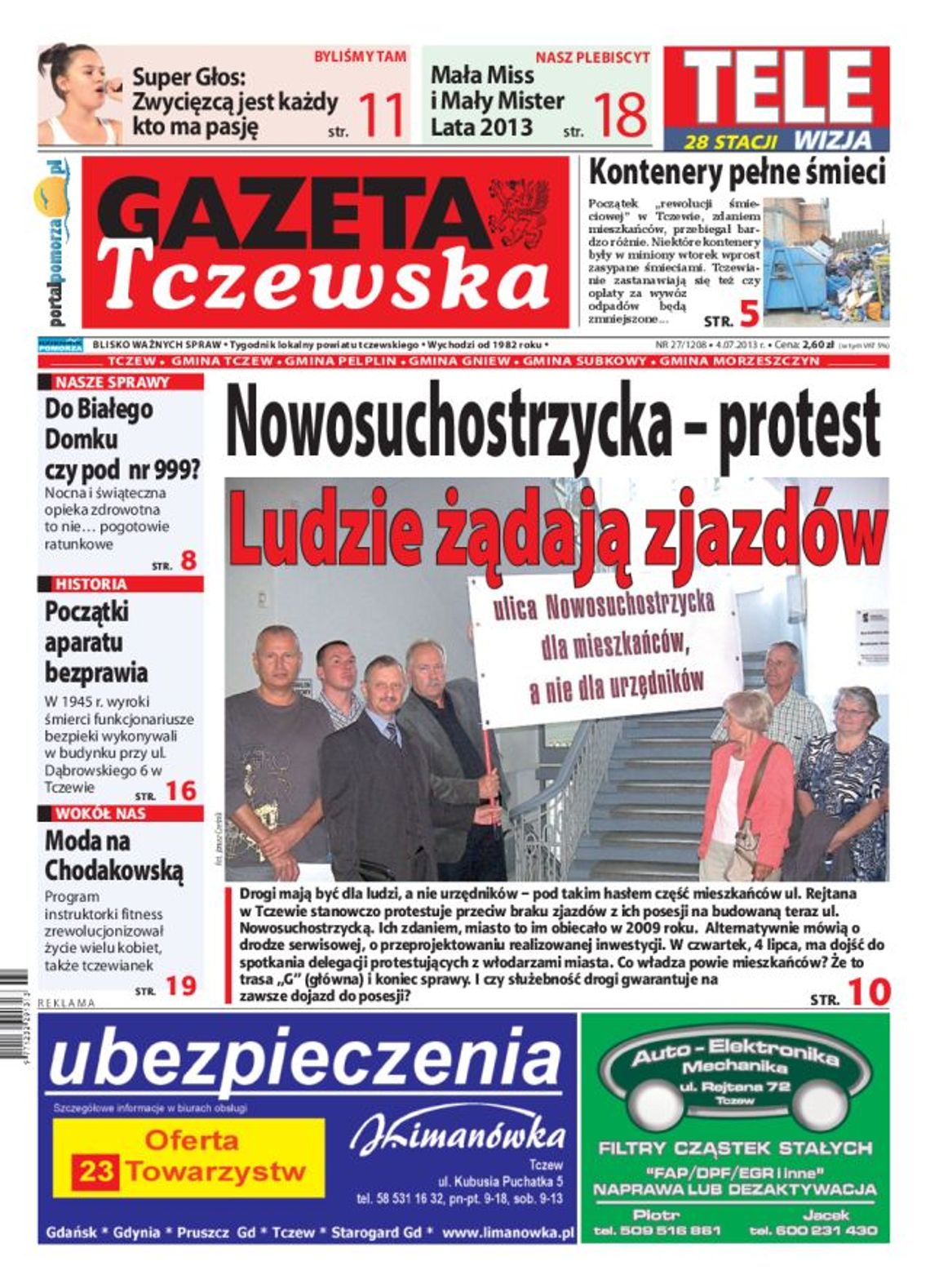Tylko w „Gazecie Tczewskiej”! Tylko w „Gazecie Tczewskiej”!
