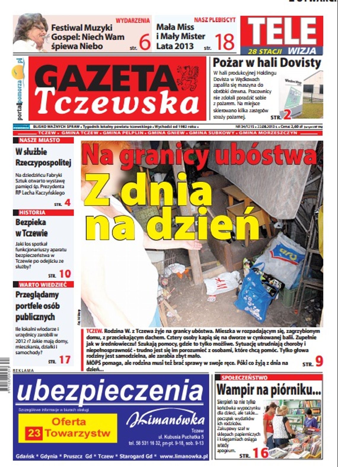 Tylko w „Gazecie Tczewskiej”! Tylko w „Gazecie Tczewskiej”!