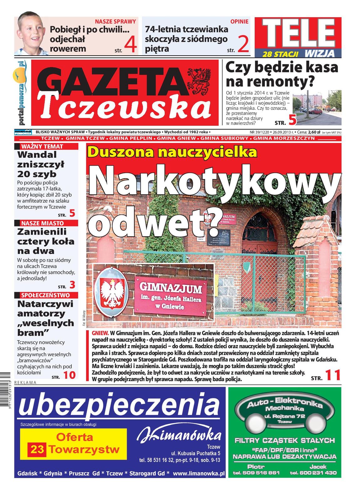 Tylko w „Gazecie Tczewskiej”! Tylko w „Gazecie Tczewskiej”!