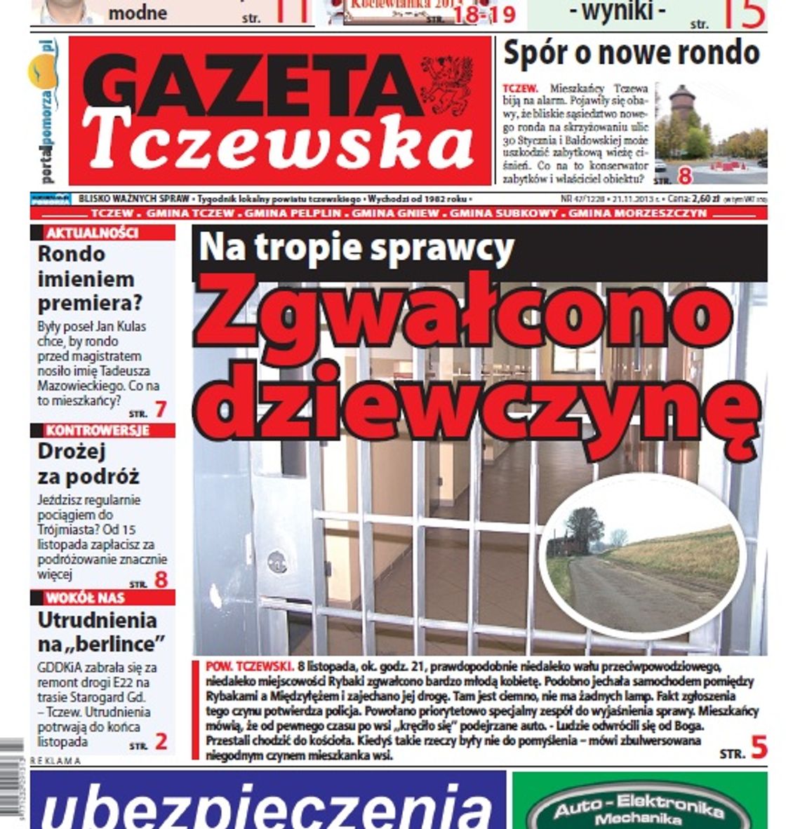 Tylko w Gazecie Tczewskiej Tylko w Gazecie Tczewskiej